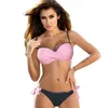 2 pezzi Set costume da bagno push-up bikini perizoma donne sexy costumi da bagno costumi da bagno costumi da bagno ragazza estate 210621