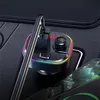 C12 C13 C14 C15 LED Backlit VR robot FM Transmitter Bluetooth 5.0 Car MP3 Player Wireless Handsfree Car Kit Support QC3.0+18W PD Charger