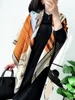 Fashion Cape Horse Silk Wool Generous Scarf Autumn Winter Velvet Warm Scarf Shawl Female272C