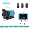 Air Pumps & Accessories Water Pump 220v-240v High Pressure Variable Frequency Adjustable Submersible Large Flow Silent Circulating Aquarium