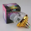 10pcs 6W RGB LED DJ Stage Light Rotating Crystal Magic Ball LEDs Effects Stages Lights Bulb E27 Lamp for Disco Party Christmas Effect D2.0