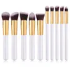 10 Stück pro Set Foundation Make-up-Pinsel Maquiagem in 3 Farben Make-up-Pinsel-Set Brocha de Maquillaje Kit6161978