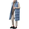 Femmes Gilets Automne Hiver Coton Gilet Femmes Dames Casual Gilet Femme Sans Manches Longue Veste Slim Fit Chaud Puffer Manteau Parkas Stra22