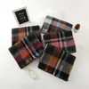 70*200cm New Winter Scarf Korean Double-sided Grid Plaid Scarves In Autumn and Women's Shawls Keep Warm