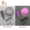 TCT-462 Luminoso Crystal Sand Glow Dark In Nail Glitter Art Decorazione Fai da te Tumbler Artigianato Accessori Festival Party Fornitore