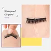 Fashion False Eyelashes Easy-to-wear No Need Glue Self-adhesive Eyelash Natural Look Volume Synthetic Fiber Full Strip Lashes