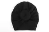 Kapelusze Kapelusze Czapki z węzeł Donut Decor Dzieci Maluch Akcesoria Do Włosów Turban Głowy Okładki Dzieci Dzieci Winter Spring Beanie KBH126