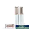 6 ml Carré Acrylique Clair Vide Tube De Brillant À Lèvres Baume À Lèvres Bouteille Brosse Conteneur Mini Bouteille Rechargeable Lipgloss Tube Or Argent Prix usine conception experte Qualité