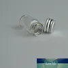 1pc 5ml Glass Bottles With Aluminium Cap Empty Small Wishing Bottle Vials Jars