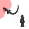 Silicone Dog Tail Butt Plugs Eortic Sex Toy Fetish Anal Plug Puppy Play Per Coppia Donne BDSM Sexy Pet Roleplay Accessori