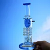 Torus Hookahs Ratchet Perc Glass Bongs Barrel Percolator Water Pipes Inverted Showerhead Oil Dab Rigs Thick Glass Bong YQ02