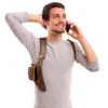 Bolsas al aire libre Bolso de hombro a la parte superior del hombro Polvo de teléfono táctico táctico Cofre oculto multipropósito para hombres
