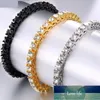 Cubic Zirconia Tennis Armbanden Goud Zilver Kleur Keten Crystal Armband Voor Unisex Mode Sieraden Gift Pulseras Mujer Moda Factory Prijs Expert Design Quality