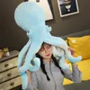 Creative Lifelike Octopus Plush Toys Sea Animal Stuffed Dolls Pillow Back Cushion Children Kids Birthday Gifts Po Prop 210728