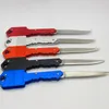 Rostfritt stål kök vik kniv nyckelring mini utomhus camping jakt taktik överlevnad EDC verktyg 6 färger gf565