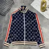 21SS Heren Damesontwerpers Trainingspakken Jacquard Letters Letter Print Windbreaker Fashion Trainingspak Mannen Designer Ademend Rits Zwart Rood Blauw Xinxin