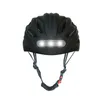 Cool Shape Helmet Cykel ridning LED -strålkastarens varningsljus plastmaterial