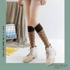 Multicolor Womens Cotton Socks Luxury Letter Print Women Long Stocking Fashion Girls Over Kne Sock High Quality