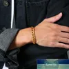 ZORCVENS hommes Simple couleur or argent 316L acier inoxydable gourmette chaîne à maillons cubains bracelets pour femme unisexe poignet bijoux cadeaux prix d'usine conception experte qualité