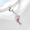 Hot Animal Pendant Metal Pärlor för Kvinnor Smycken Making 925 Sterling Silver Charm Fit Kataoka Bracelet Bangle Q0531