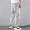 Wiosna letnia moda luźne spodnie dresowe mężczyźni sportswear męskie jogger harem spodnie baggy spodnie x0723