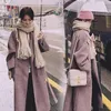Blemas femininas femininas Mulheres de outono Casacos femininos sobretudo capes copes copela manto de inverno parka casaco feminino elegante tweed lojas