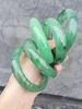 Naturel Myanmar Green Jade Bracelets Maincarved Flower Jadee Jade Bracelet Jade Emerald Jade Bracelets Bijoux Bijoux Bracelet