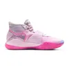 جديد الوردي العمة لؤلؤة كيفن دورانت 12 أحذية كرة السلة المدربين مصمم الرياضة zapatos chaussures 7-12