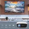 4000 lumen 1080p portátil mini pico wifi projetor home theater, com saco de transporte, suporte 1080p 200 "display, para iOS / Android / PC / tv stick