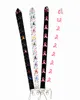 2021 mobiele telefoon bandjes bedels de rode lint Lanyard ID badge houder sleutels mobiele nek houders voor auto sleutel kaart groothandel