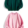 MOINWATER Women Fleece Warm Hoodies Lady Casual Streetwear Sweatshirt Female Thick Tops Outerwear for Winter MH2013 201208
