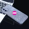 Bling buzlu telefon geri koruyucu iphone 12 12mini pro max glitter sticker filmi yan çerçeve tam paketi içerir