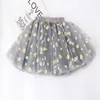 Baby Girls Tutu Skirt Knit Chrysanthemum Gauze Skirts Designer Clothes Kids Girls Short Dress Baby Princess Skirts Baby Clothes ZYY741