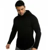 Lange mouw Hooded T-shirt Mannen Kleding Casual O-hals Homme Tops Tee Femme Hipster T-shirts Kleding 650236283636