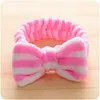 2017 New Butterfly End Hairband Hairband Hairband Makeup Makeup Coral Pile Flower Head Bunched Hair Band 6 Y2