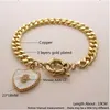 Lien, chaîne MHS.SUN cubique Zircon étoile coeur croix pendentif Bracelets mode femmes filles fête bijoux cadeau accessoires