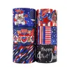 American Independence Day Ribbon 4th July Gift Package Ribbon USA Patriotic DIY Hair Accessory 22mm/10 Yards a roll