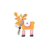 Juldekorationer Söt Trä Elk Tree Hängande Hängsmycke Deer Craft Ornament Xmas Ornaments för hemåret 2022