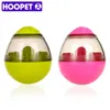 Hoopet Pet Dog Toy Leakage Food Ball Cat Intelligence Training Transparent Teeth Biting 2 Colors Y200330