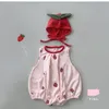 ジャンプスーツの女の赤ちゃん服サマーロンパー2 PC