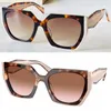 Ladies MONOCHROME PR 15WS Sunglasses Designer Party Glasses WOMEN Stage Style Top High Quality Fashion Cat Eye Frame Size 51-19-14265x