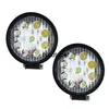 4pcs fari a LED per auto 12V 27W 42W luci spot per lavoro automatico guida per moto lampada ausiliaria fendinebbia faro impermeabile per auto