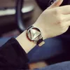 Wristwatches 2021 Fashion Women Leather Casual Watch Luxury Quartz Unique Wristwatch Dress Gift Bayan Saat