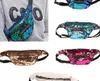 Mermaid Sequin Fanny Pack Glitter Lantejoulas Cintura Bolsas Bolso Crossbody Bolsas Cosméticas Makeup Bag Bolsa De Armazenamento Saco 30pcs