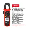 FREESHIPPING UNI-T UT201 + / UT202 + / UT203 + / UT204 + / UT202A + 400-600A Digitale klemmeter Automatisch bereik True RMS Hoge Precisie Multimeter