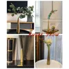 Nordic Vase For Wedding Decoration Living Room Flower s for Flowers Gold Home Decor Tabletop Metal 210623