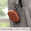 جديد الجلود هوك المشبك keychain مكافحة فقدت الأزياء سماعات airpod سماعة حالة حالات حافظات للطائرات airpods الموالية الحالات أعلى جودة