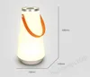 Creative LED Night Light Home Table Lâmpada USB Recarregável Portátil Toque Sem Fio Interruptor Ao Ar Livre Acampamento de Acampamento Luz