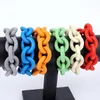 Bangle Ydydbz Богемский стиль настоящий ручной работы многоцветный резиновый браслет женские ювелирные изделия Манда магазина магазина искусства дизайнерская цепь Pulsera