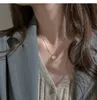 Zirkon Kristall Schneeflocke Anhänger Halskette Frauen Gold Kette Schmuck Geschenke